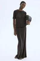 Silk-Blend T-Shirt
