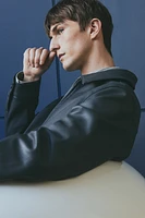 Regular-Fit Coated Jacket