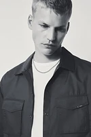 Loose-Fit Short-Sleeved Utility Shirt