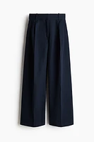 Linen-Blend Pants