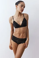 Padded Soft-Cup Lace Bra