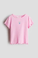 Pointelle Top