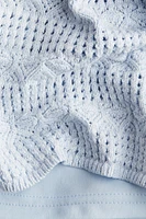 Crochet-Look Dress