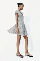 Button-Front Cotton Dress