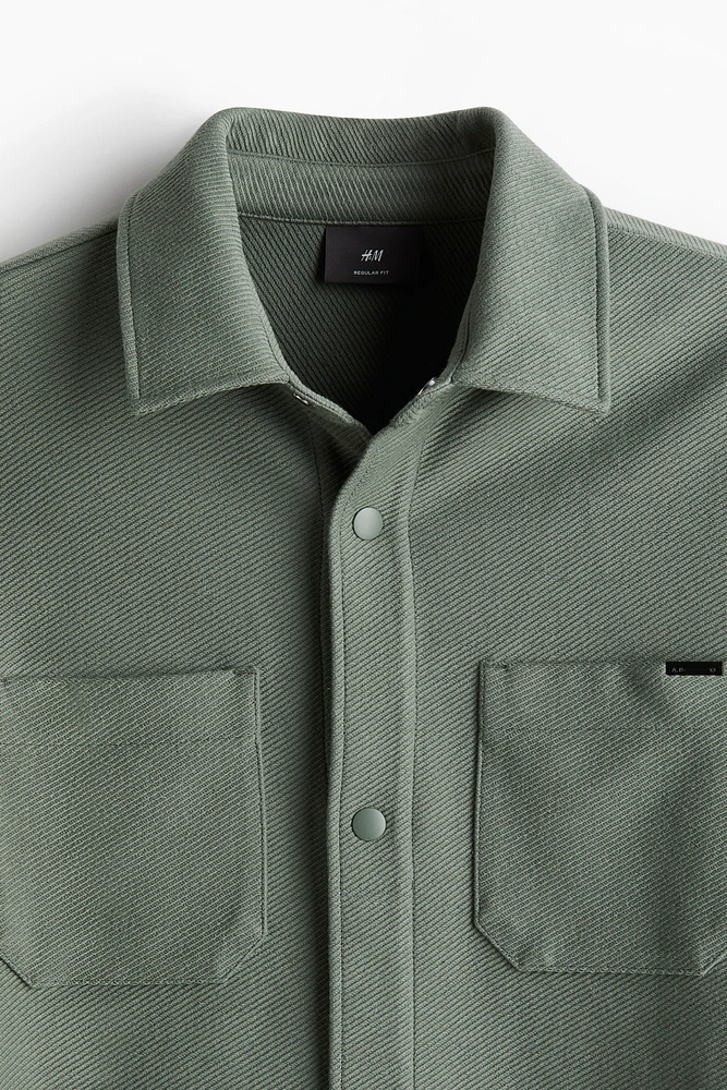 Regular Fit Cotton Overshirt