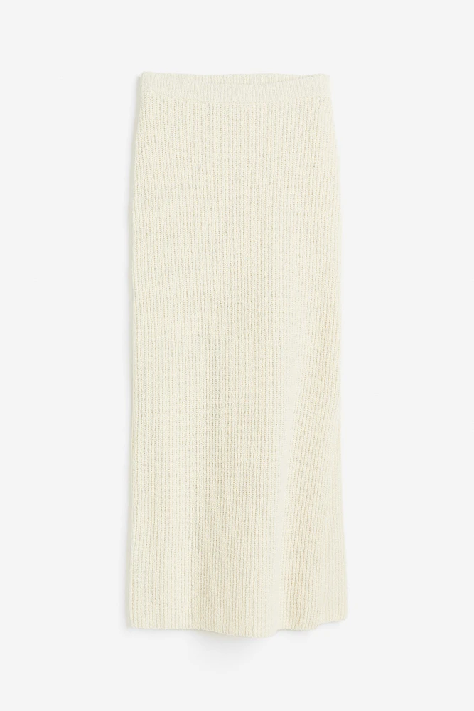 Rib-knit Skirt
