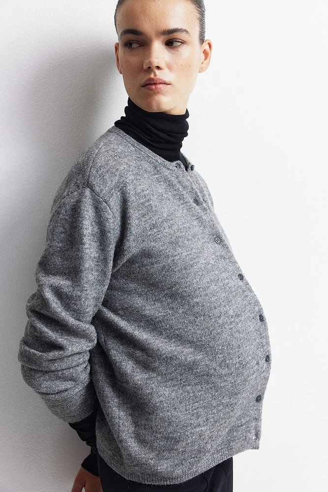 MAMA Fine-Knit Cardigan