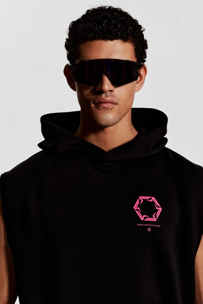 Loose-Fit Sleeveless Sports Hoodie with DryMove™