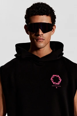 Loose-Fit Sleeveless Sports Hoodie with DryMove™