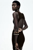 Cutout-Back Dress