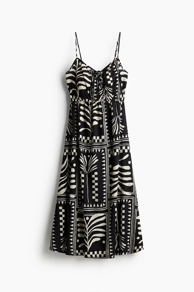 Crinkled Jersey Dress