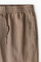 Regular-Fit Linen Pants