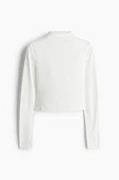 Mock Turtleneck Top