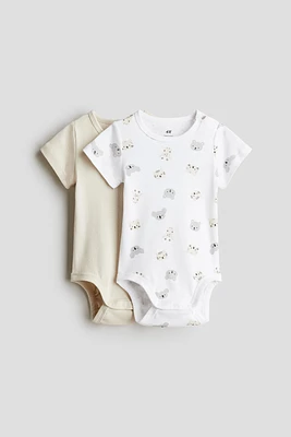 2-pack Short-sleeved Bodysuits