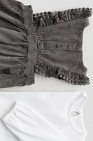 2-piece Dress and Top Set