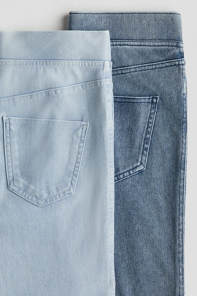 2-pack Flared Jersey Pants