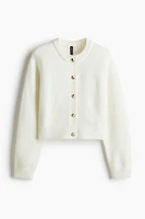 Fine-Knit Cardigan