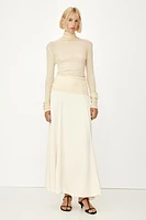 Satin Maxi Skirt