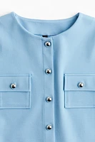 Waffled Jersey Top