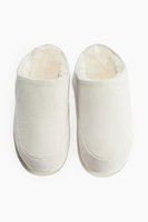 Teddy Fleece-Lined Slippers