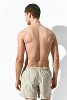 Patterned Swim Shorts