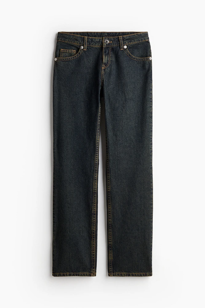 Straight Low Jeans