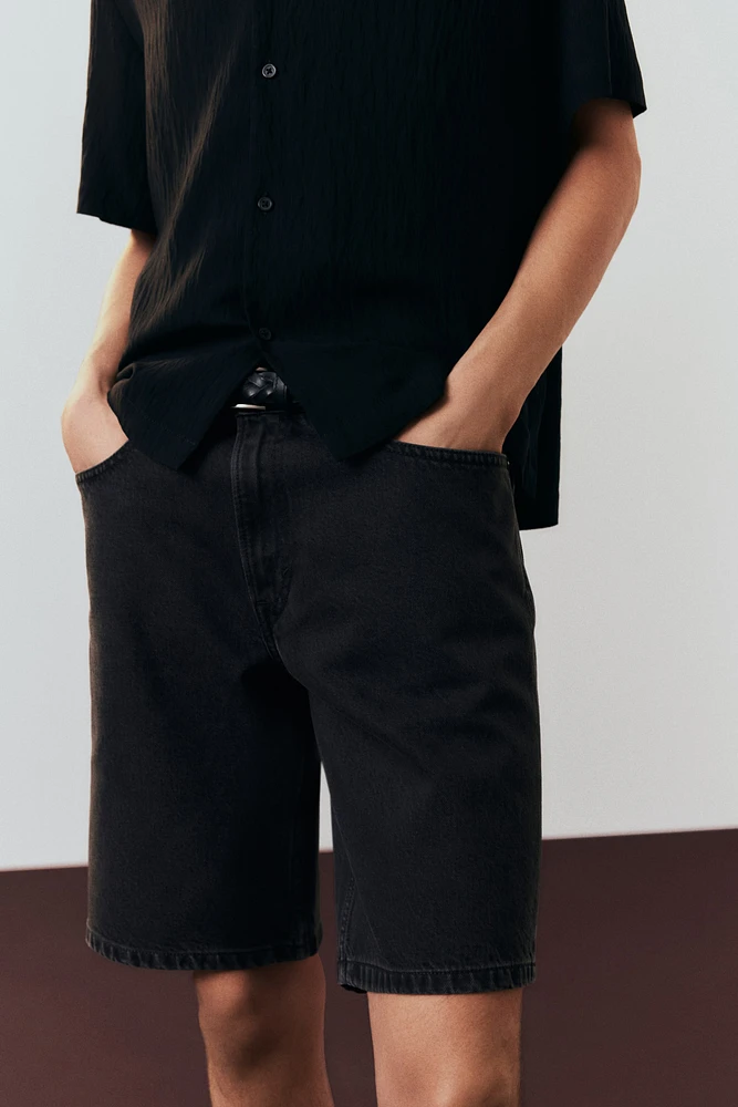 Regular Denim Shorts
