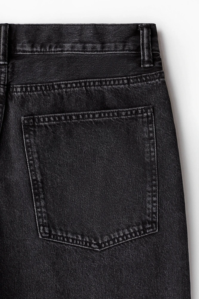 Super-Baggy Denim Shorts