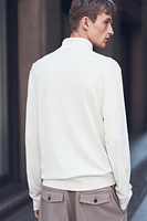 Slim Fit Fine-Knit Turtleneck Sweater