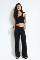 Smocked Crop Top