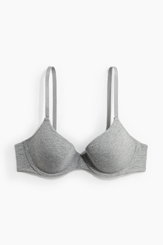 Padded Underwire Jersey Bra