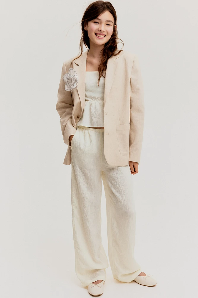 Tie-Detail Pants
