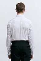 Slim-Fit Tuxedo Shirt