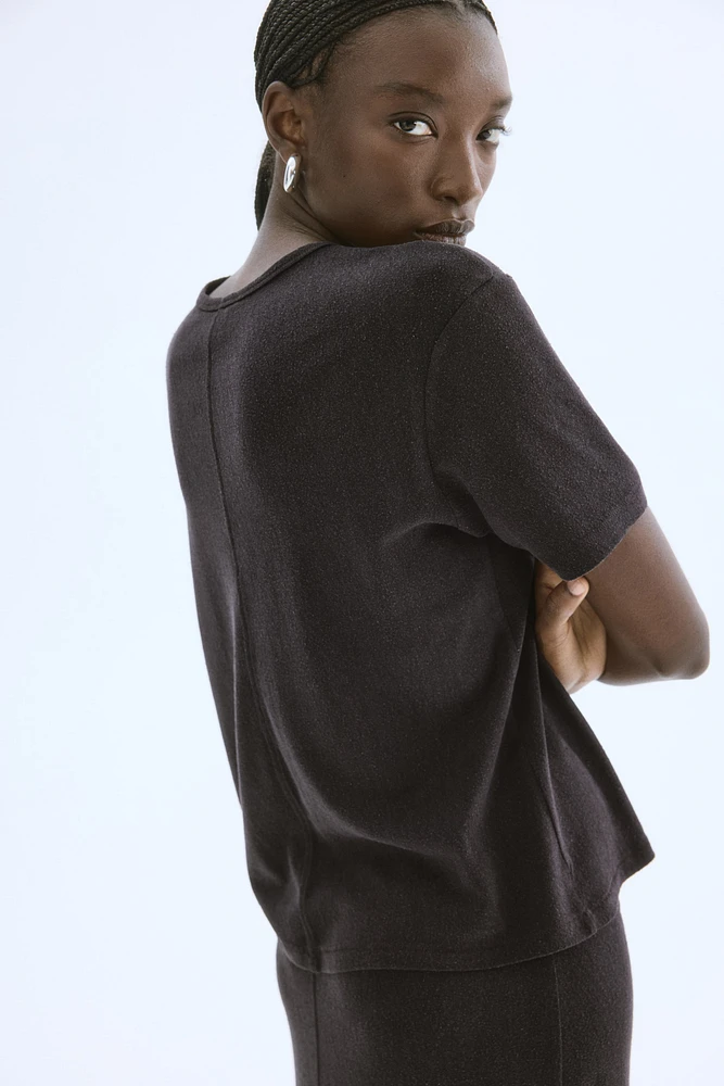 Silk-Blend T-Shirt