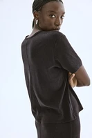Silk-Blend T-Shirt
