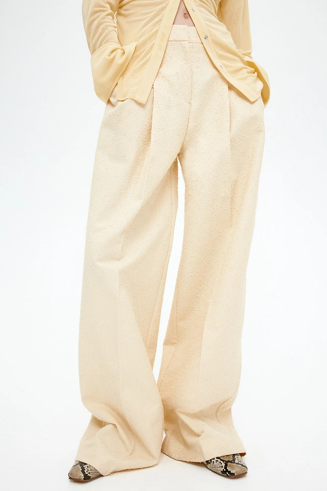 Wide-Leg Dress Pants