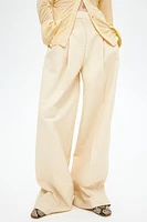 Wide-Leg Dress Pants