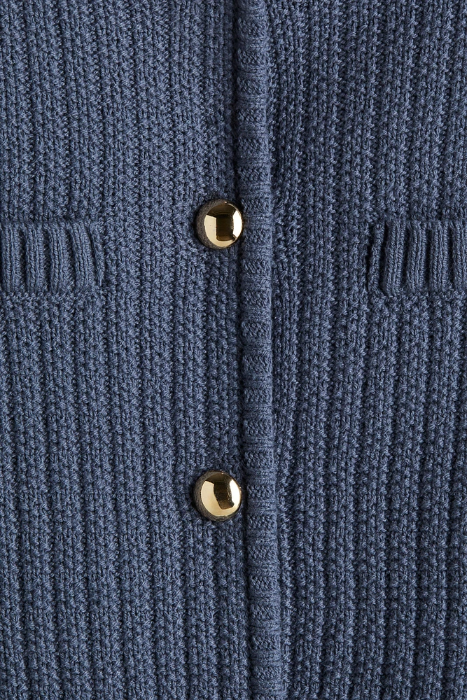 Moss-Knit Cardigan