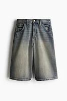 Short Super ample en denim
