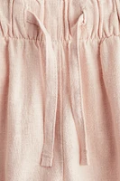 Linen-Blend Pants