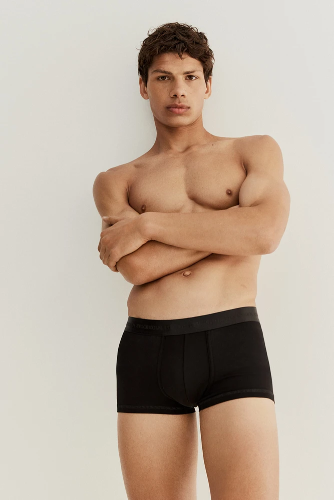 2-Pack Low-Rise Short Boxer Briefs with Lycra®