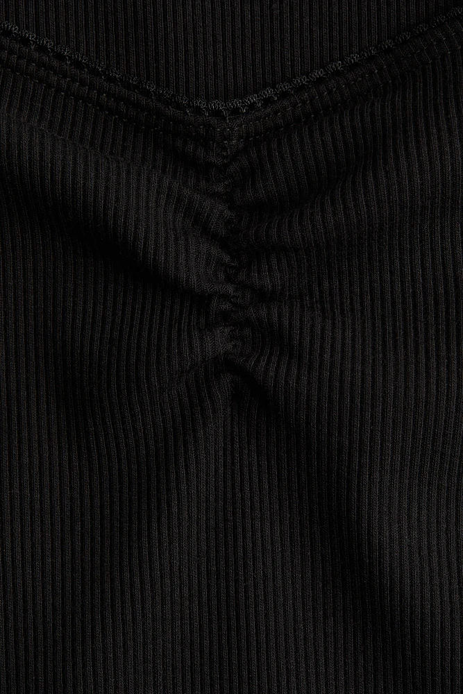 Picot-Trimmed T-Shirt