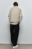 Chemise à manches courtes ample