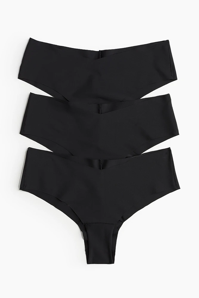 3-pack Invisible Cheeky Hipster Briefs