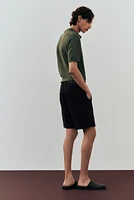 Regular-Fit Lyocell-Blend Chino Shorts