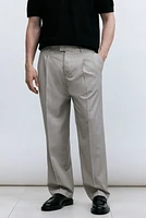 Regular-Fit Suit Pants