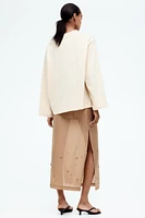Embellished Sheer Skirt