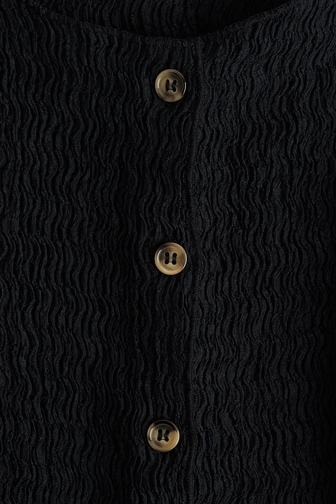 Textured Jersey Vest