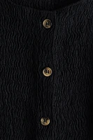 Textured Jersey Vest