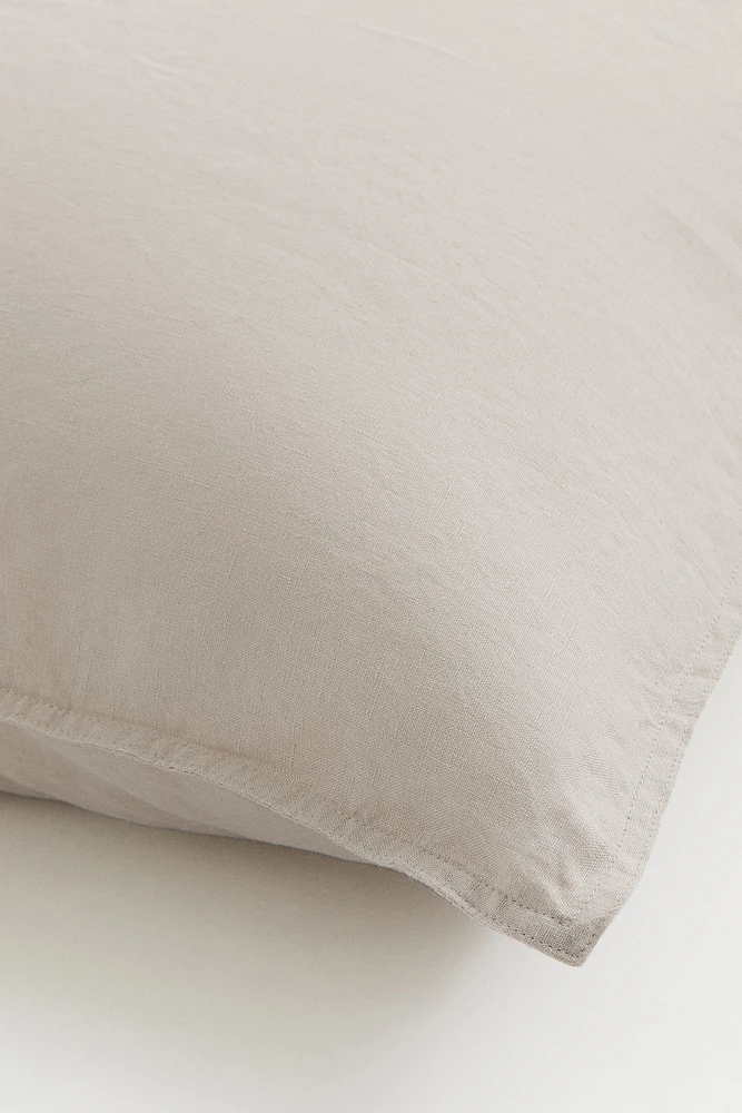 Washed Linen Pillowcase